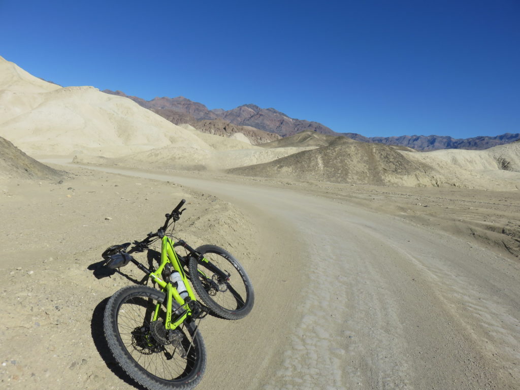 Biking Twenty Mule Team Canyon